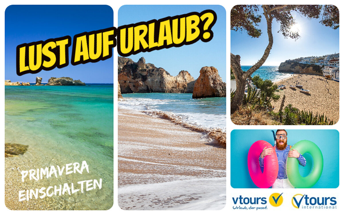 Lust auf Urlaub Collage Lust auf Urlaub Collage