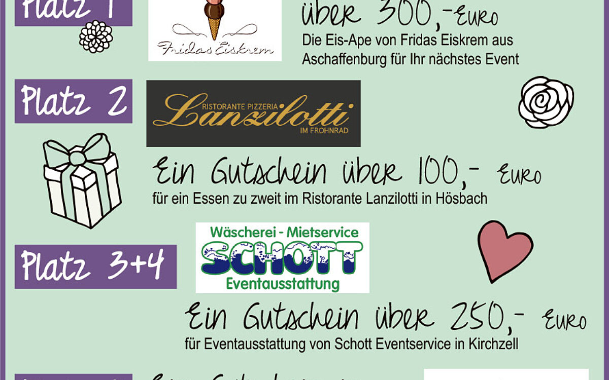 Brautpaar Gewinne Brautpaar Gewinne