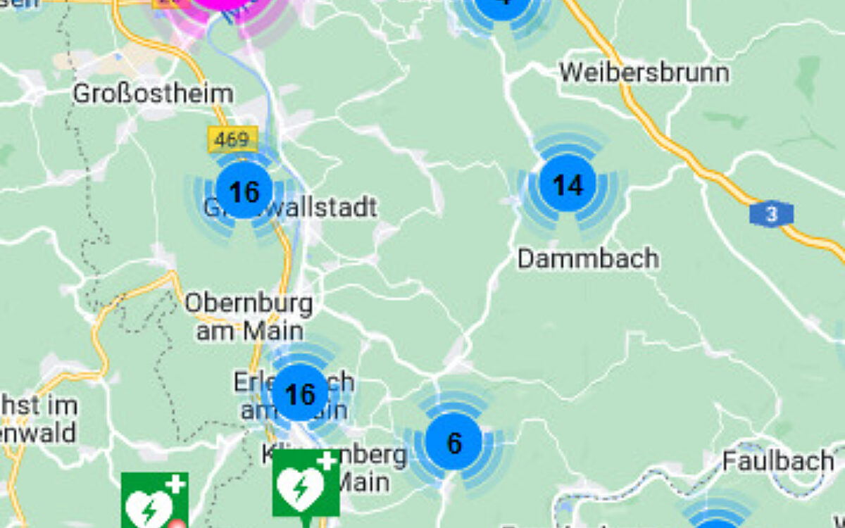 KW23 Defibrillator Karte KW23 Defibrillator Karte