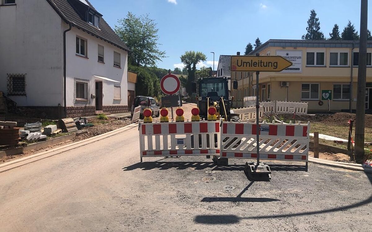 KW29 Baustelle Leidersbach KW29 Baustelle Leidersbach