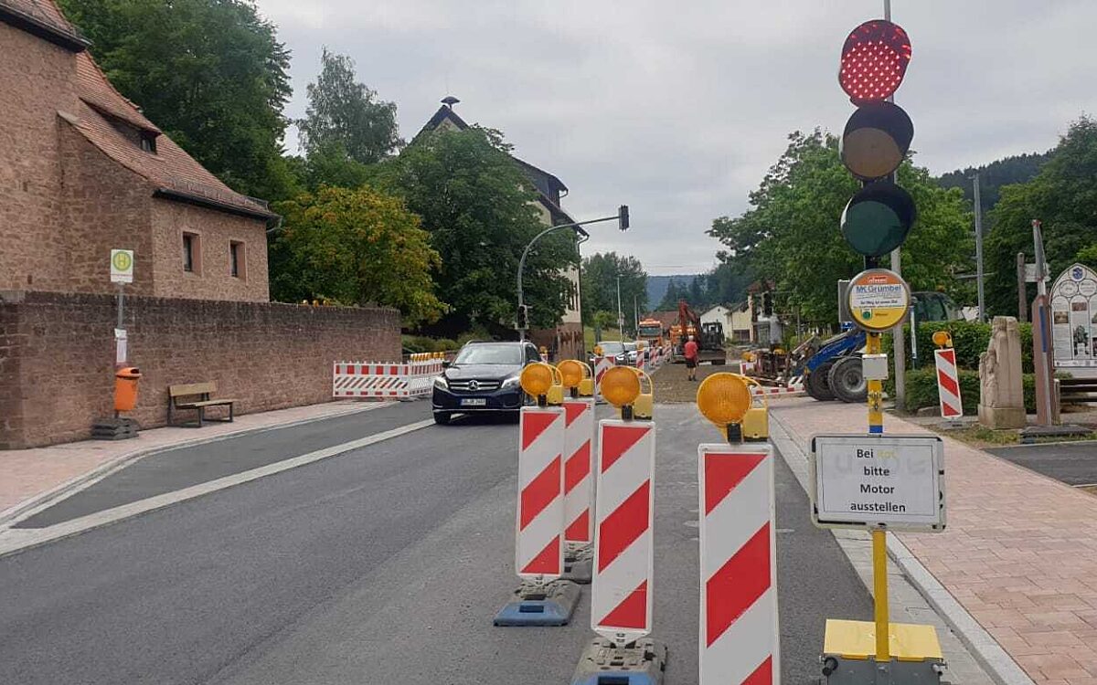 KW29 Baustelle Mespelbrunn KW29 Baustelle Mespelbrunn