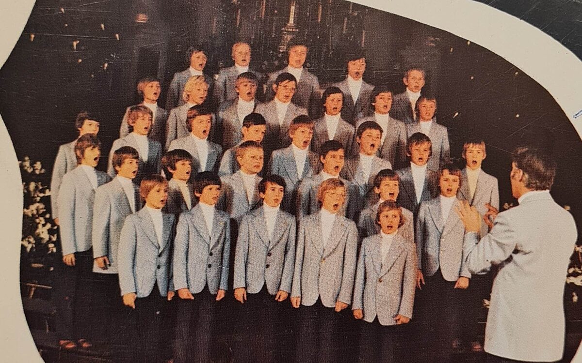 KW51 Gottfried Goebel im Chor KW51 Gottfried Goebel im Chor