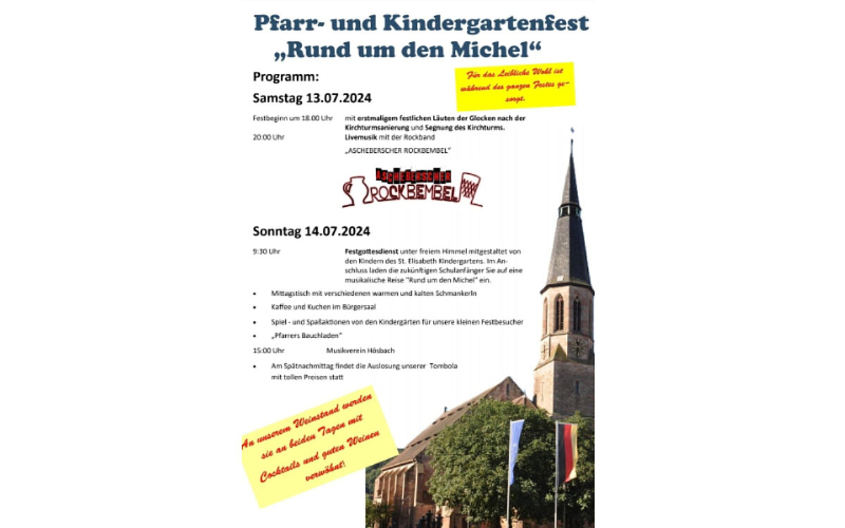 010724 Hoesbach Kirchturmsanierung fertig 1 010724 Hoesbach Kirchturmsanierung fertig 1