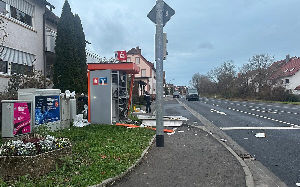 091224 OBB Eisenbach Geldautomatensprengung 2 091224 OBB Eisenbach Geldautomatensprengung 2