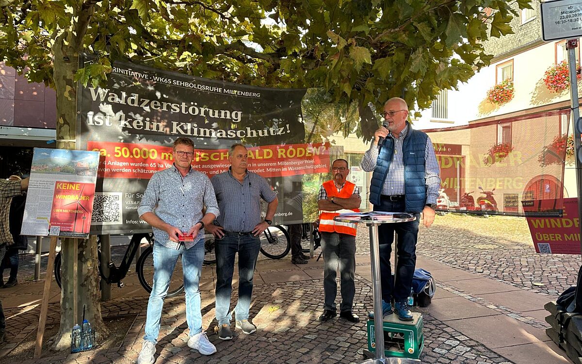 230926 Miltenberg Protest gegen Windpark 1 230926 Miltenberg Protest gegen Windpark 1