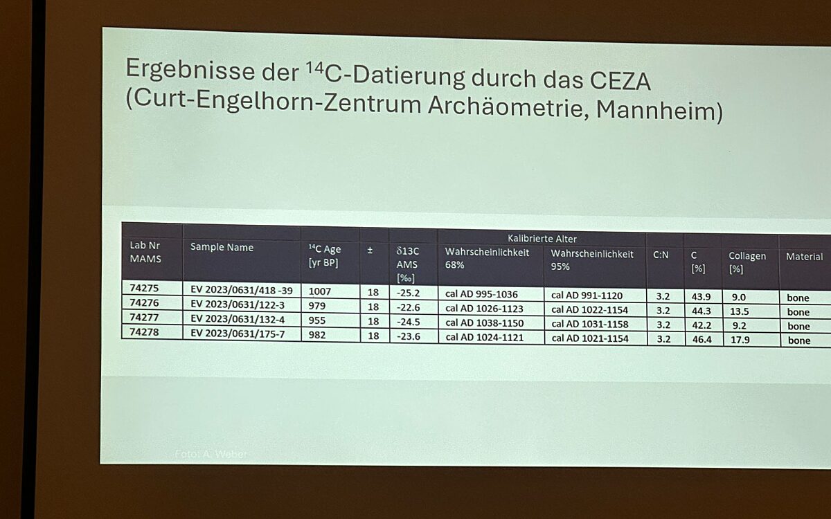 Ausgrabung 1 Ausgrabung 1