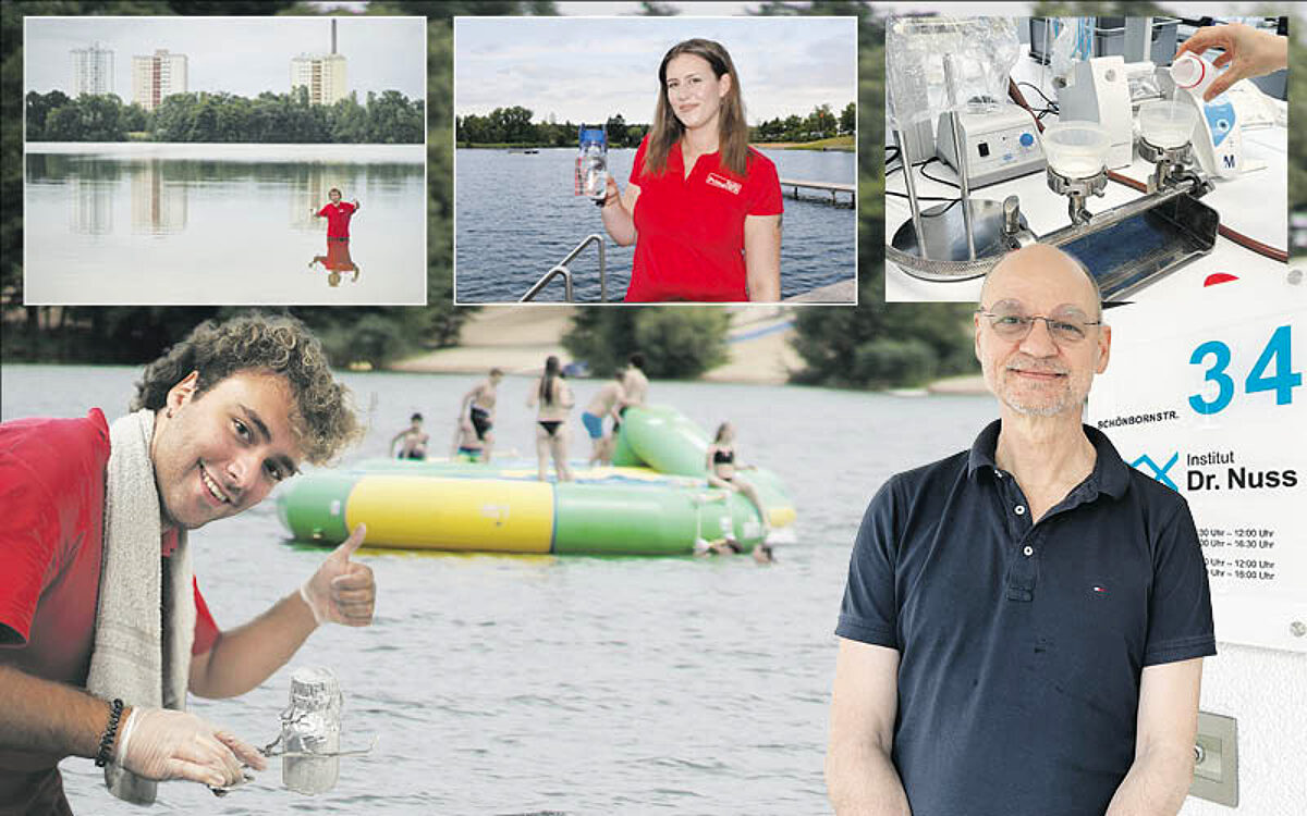 Collage Badeseen Collage Badeseen