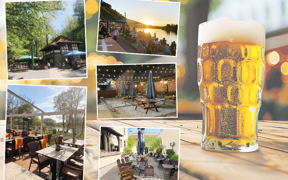 Collage Biergarten