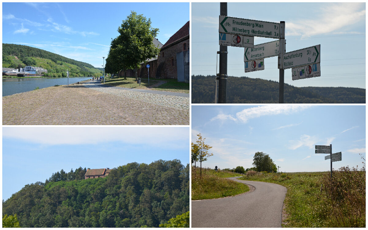 Collage Fahrradguide Collage Fahrradguide