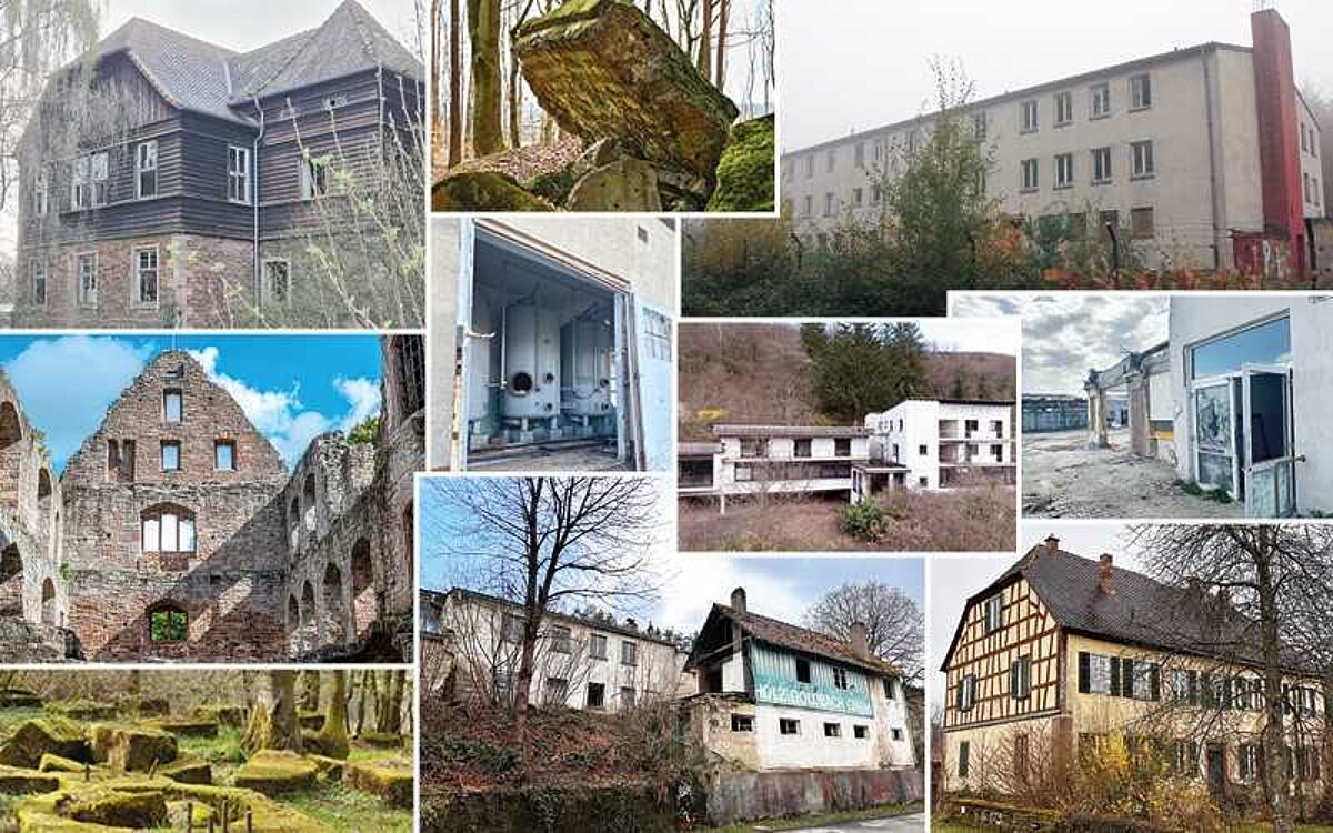 Collage Lost Places