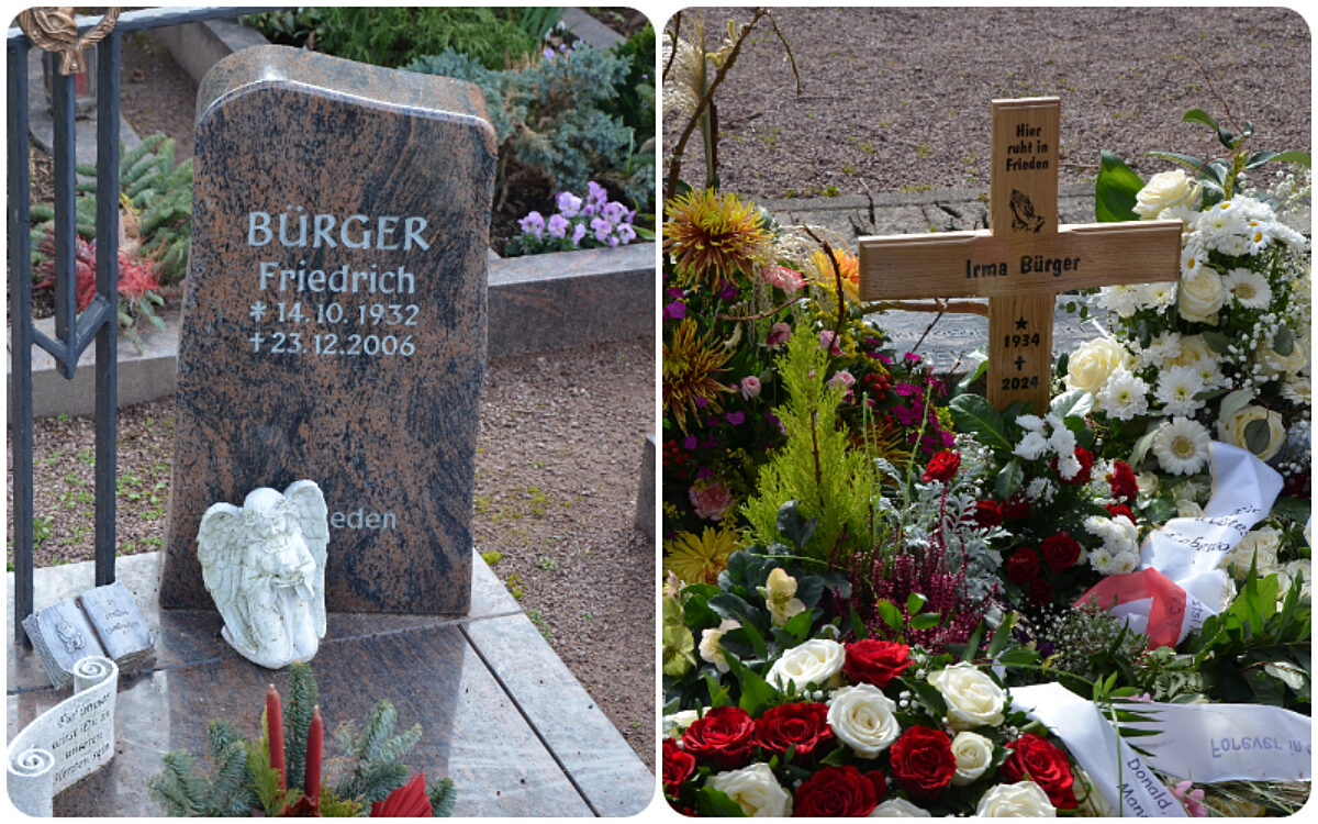 Collage PS Friedhof Collage PS Friedhof