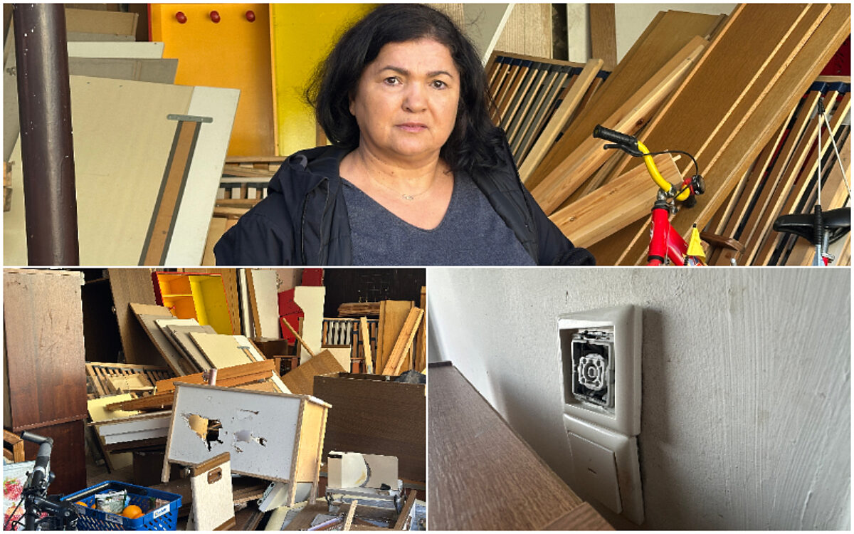 Collage Problemmieterin Collage Problemmieterin