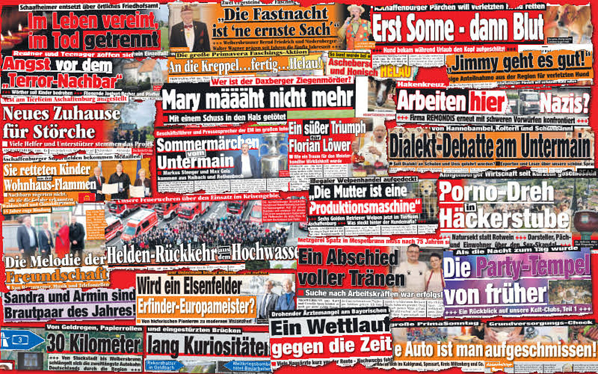 Collage Jahresrueckblick Collage Jahresrueckblick