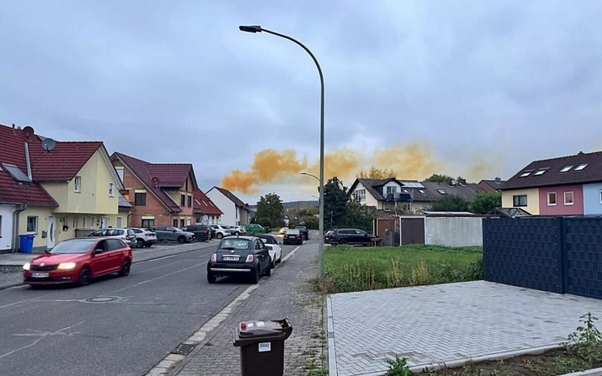 Erstbild Abend Mainaschaff Chemieunfall Erstbild Abend Mainaschaff Chemieunfall