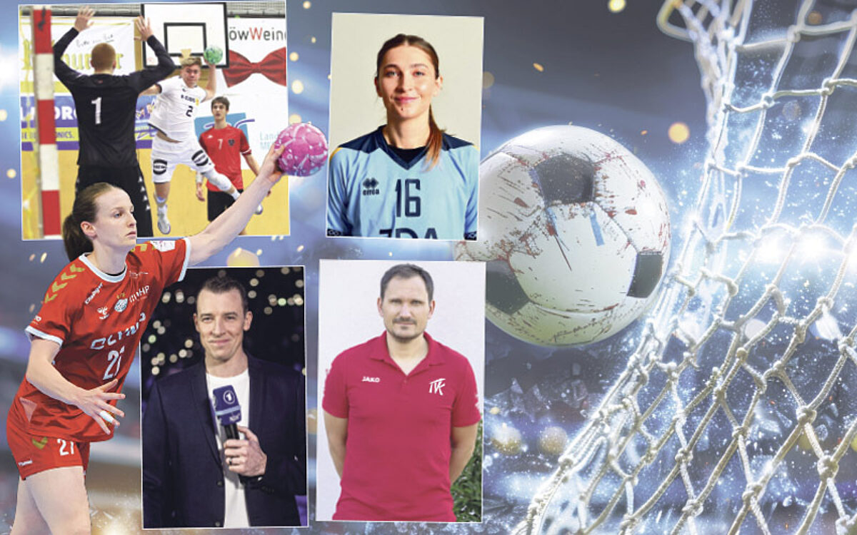Handball Sport Collage Handball Sport Collage