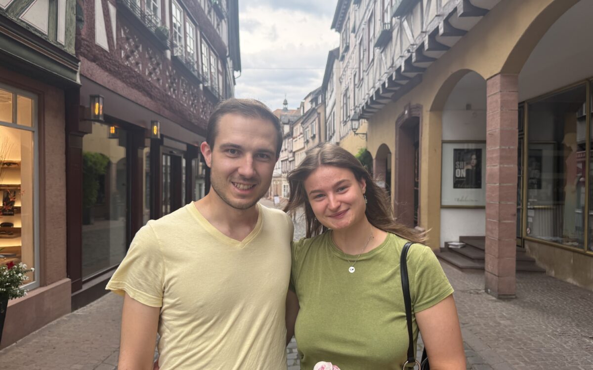Janos Itzel und Colleen Ueber aus Frankfurt Janos Itzel und Colleen Ueber aus Frankfurt