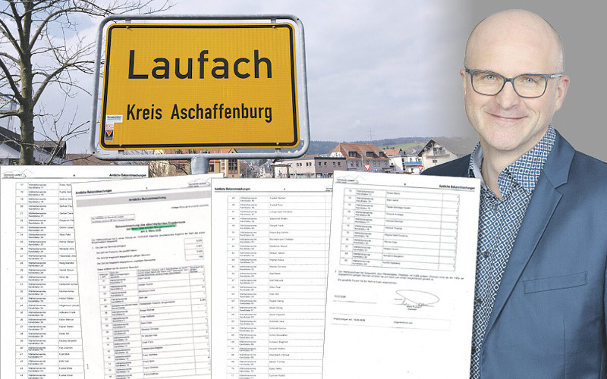 KW14 Laufach Buergermeisterwahl online