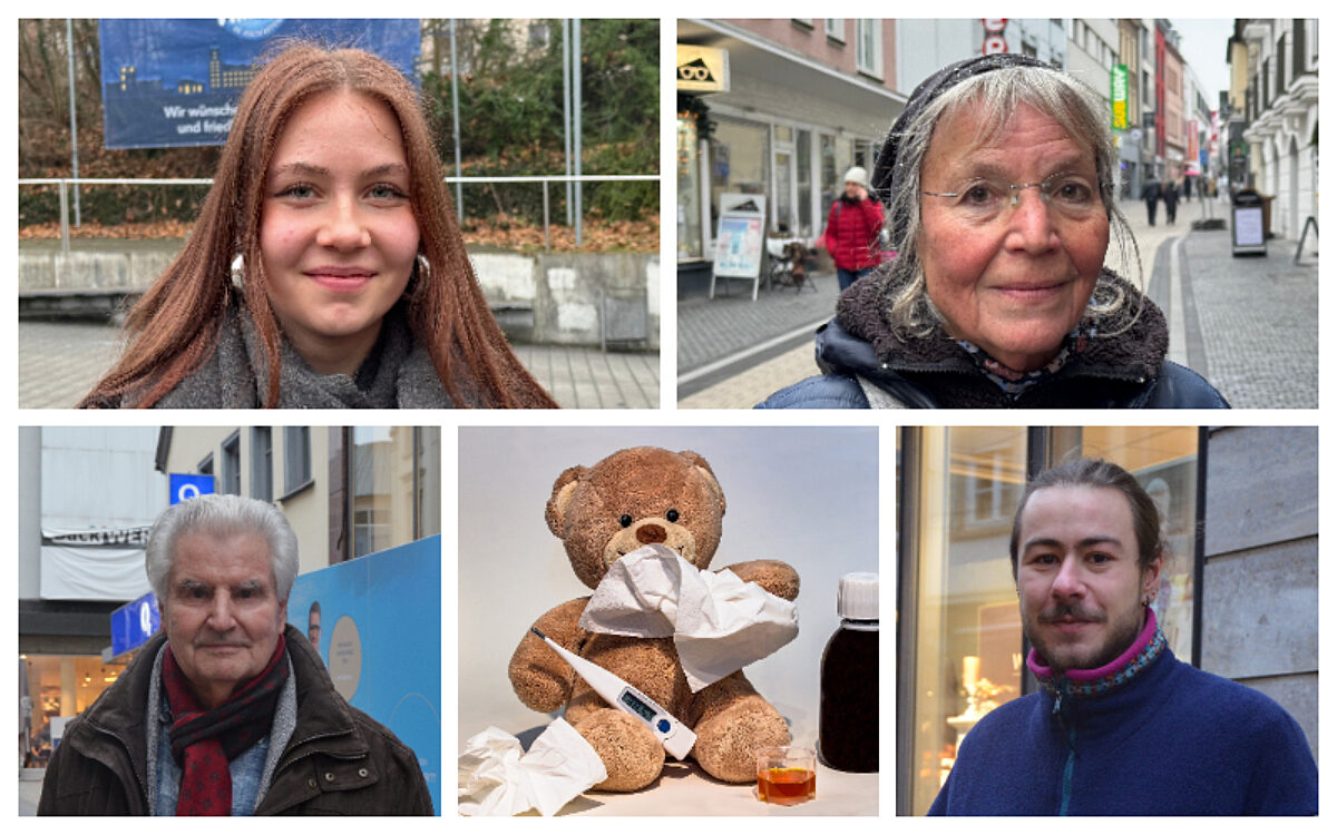 Krankentage Collage Krankentage Collage