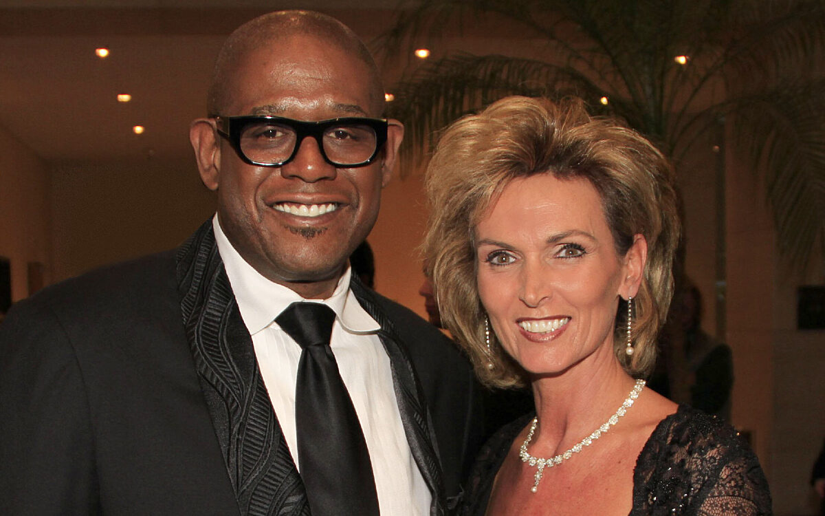 Liane Wirzberger und Forest Whitaker Liane Wirzberger und Forest Whitaker