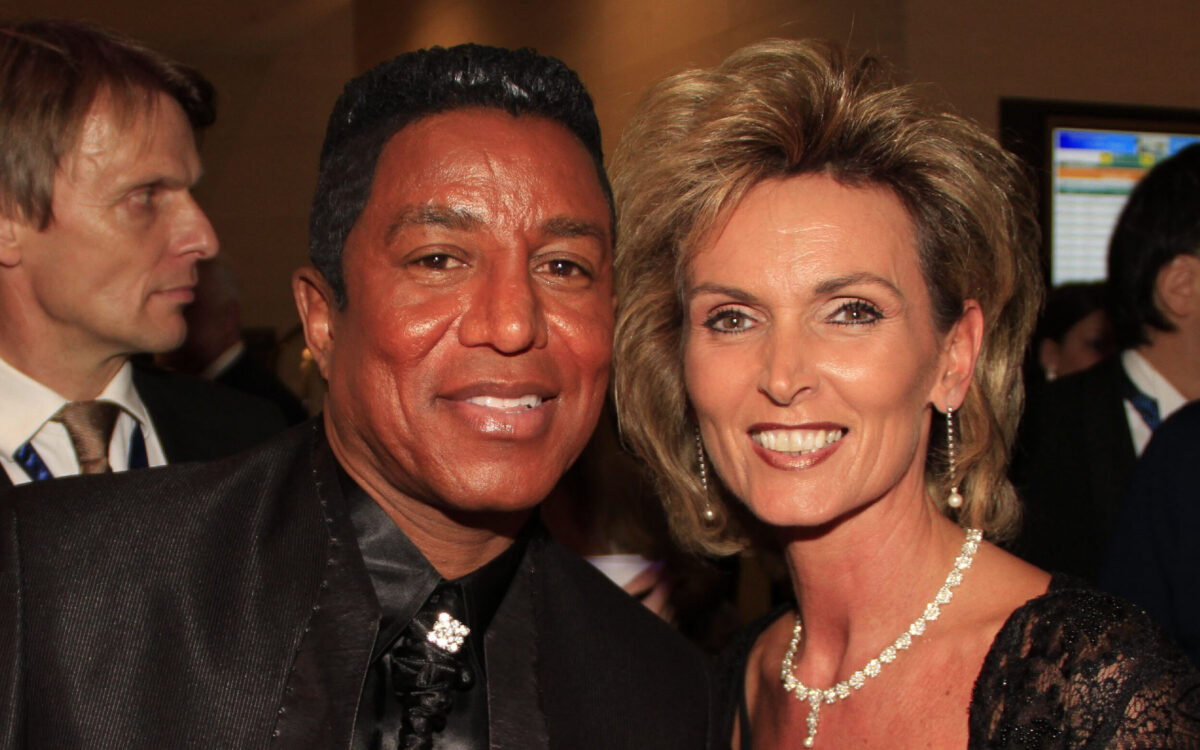 Liane Wirzberger und Jermaine Jackson Liane Wirzberger und Jermaine Jackson