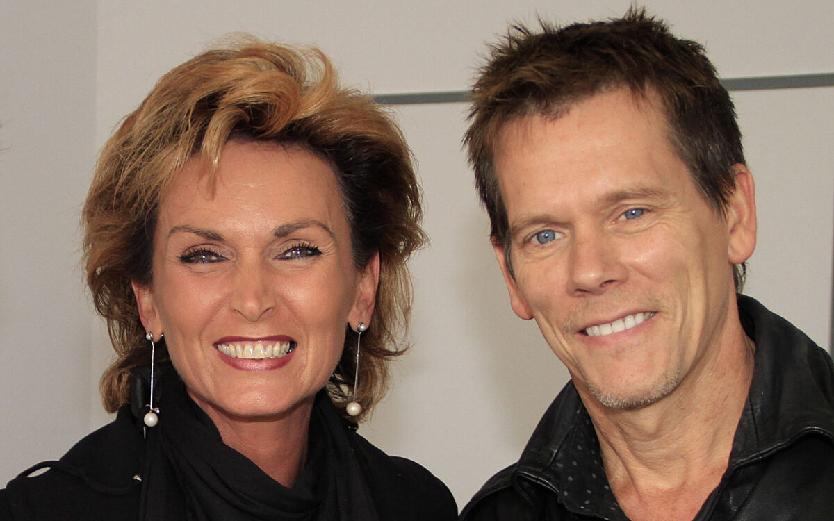 Liane Wirzberger und Kevin Bacon Liane Wirzberger und Kevin Bacon
