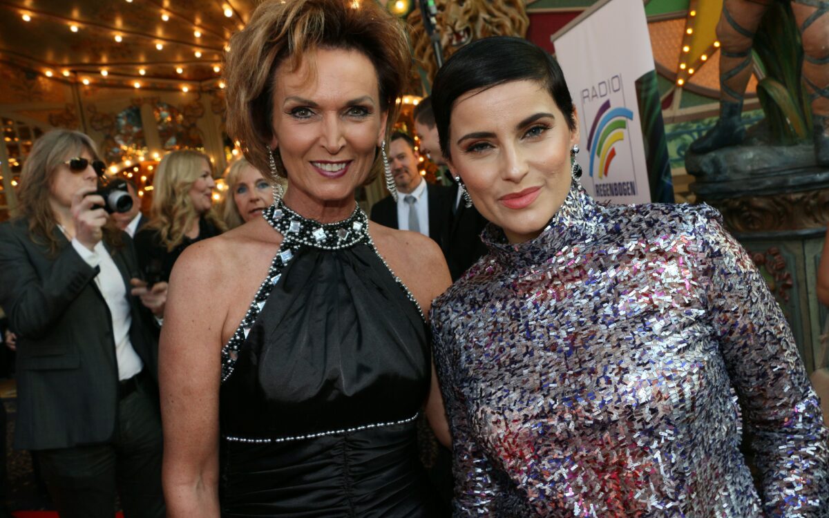 Liane Wirzberger und Nelly Furtado Liane Wirzberger und Nelly Furtado