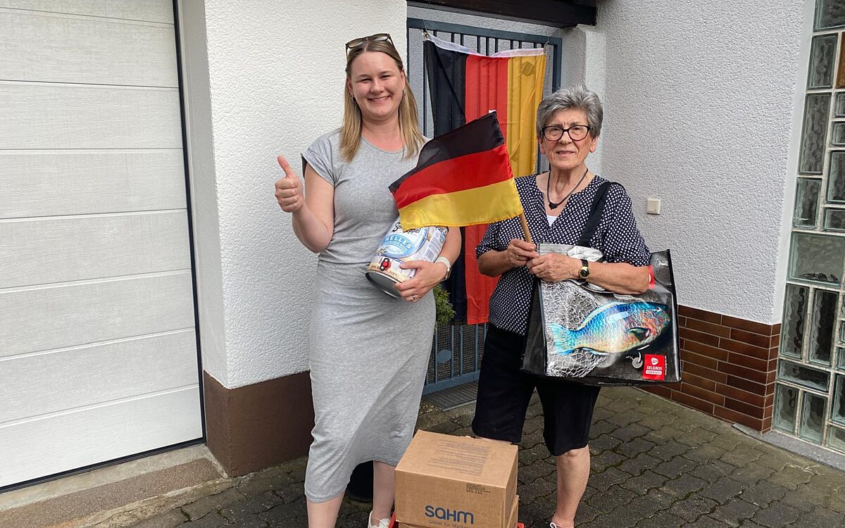 Pia Kraus aus Johannesberg Oma Irene Hussy aus Waldaschaff Pia Kraus aus Johannesberg Oma Irene Hussy aus Waldaschaff