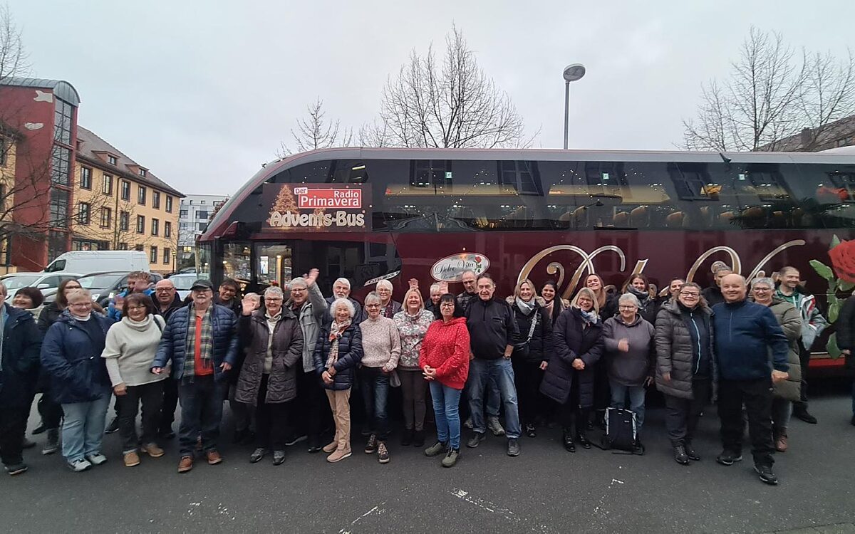 Primavera Adventsbus nach Nuernberg Primavera Adventsbus nach Nuernberg
