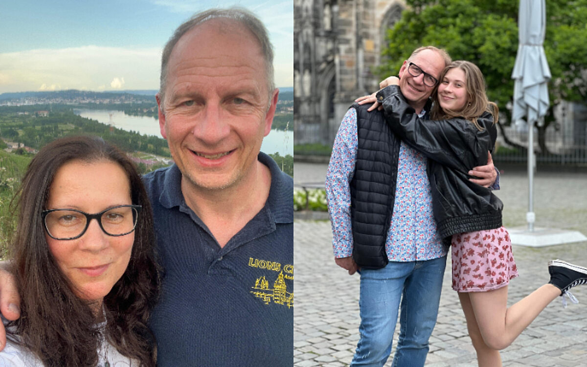Schlemmer Frau und Tochter Schlemmer Frau und Tochter
