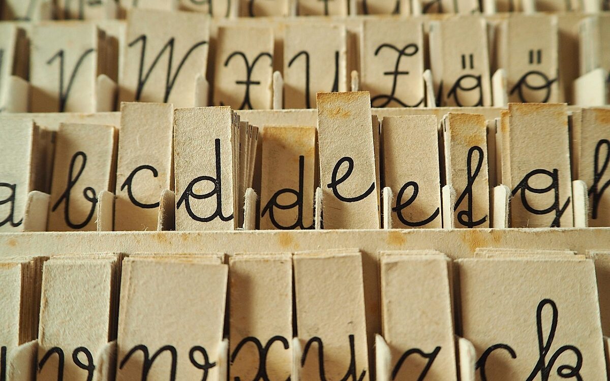 Schreibschrift Symbolbild Schreibschrift Symbolbild