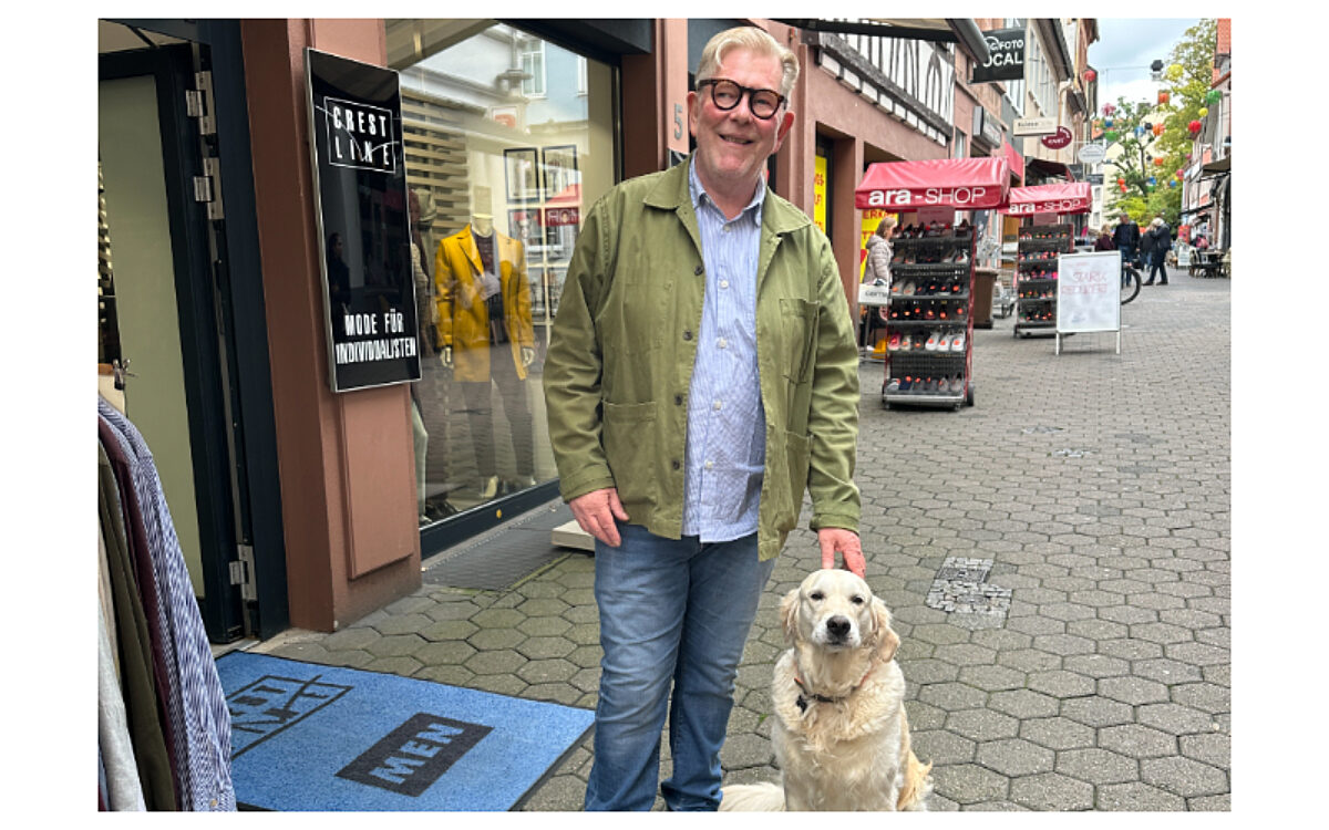 Stefan Mueller Geschaeftsfuehrer CRESTLINE MEN aus Aschaffenburg und Maura Stefan Mueller Geschaeftsfuehrer CRESTLINE MEN aus Aschaffenburg und Maura