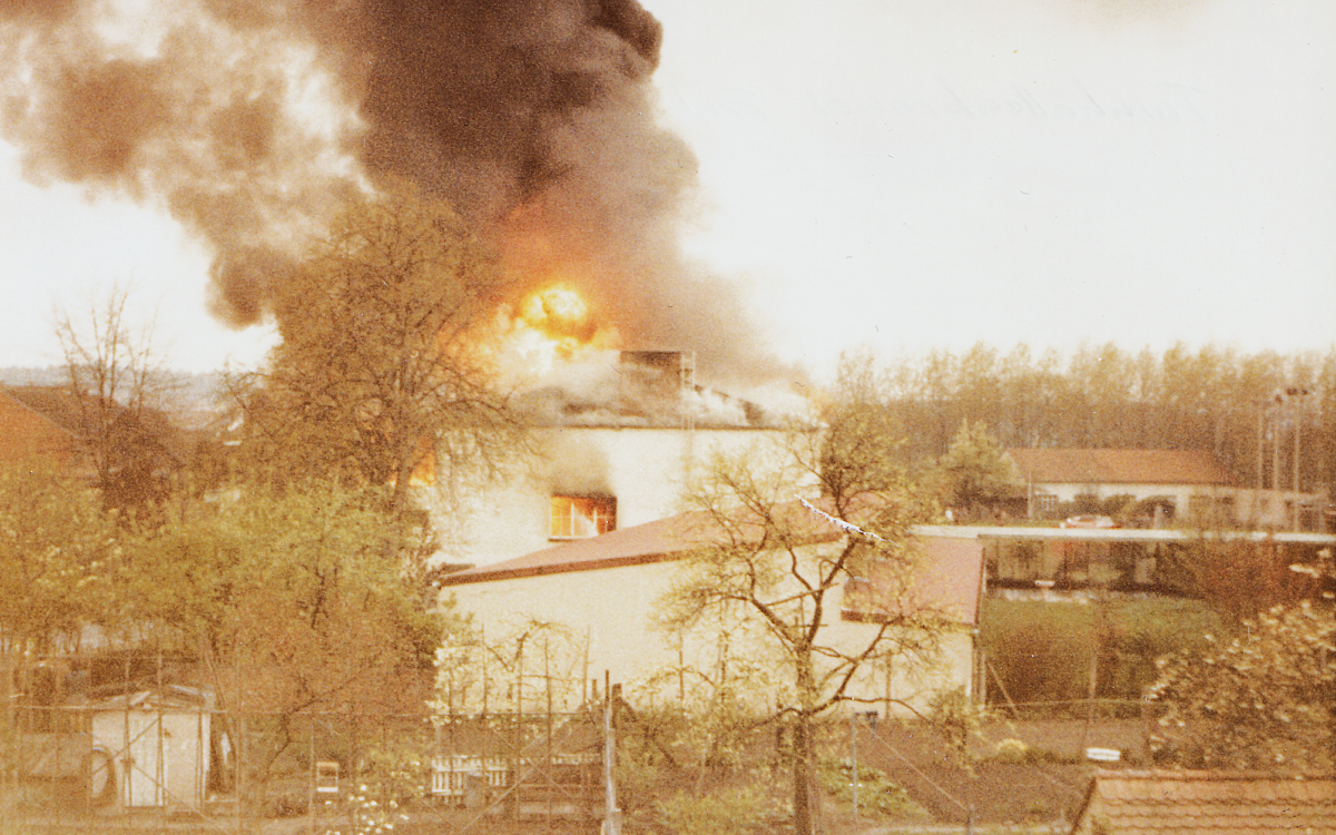 Stockstadt Turnhallenbrand 1972 1 Stockstadt Turnhallenbrand 1972 1
