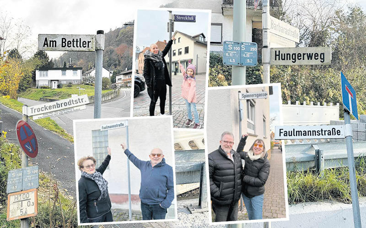 Strassennnamen Collage 800x500px Strassennnamen Collage 800x500px