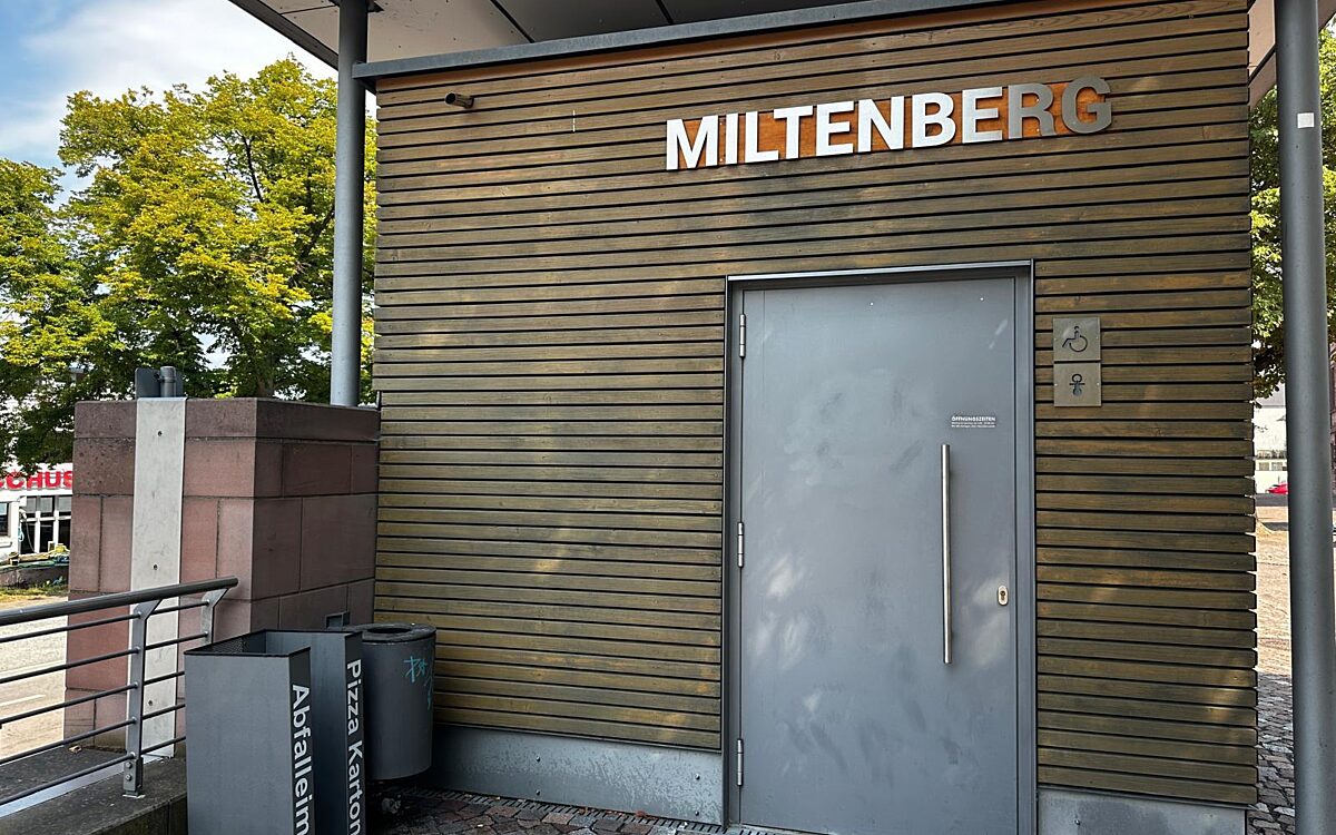 Toilette Jakobuskirche Miltenberg 1 Toilette Jakobuskirche Miltenberg 1
