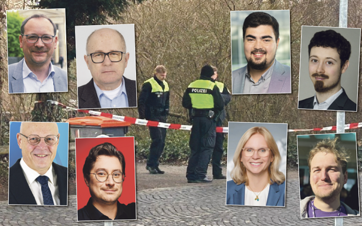 Collage politiker Collage politiker