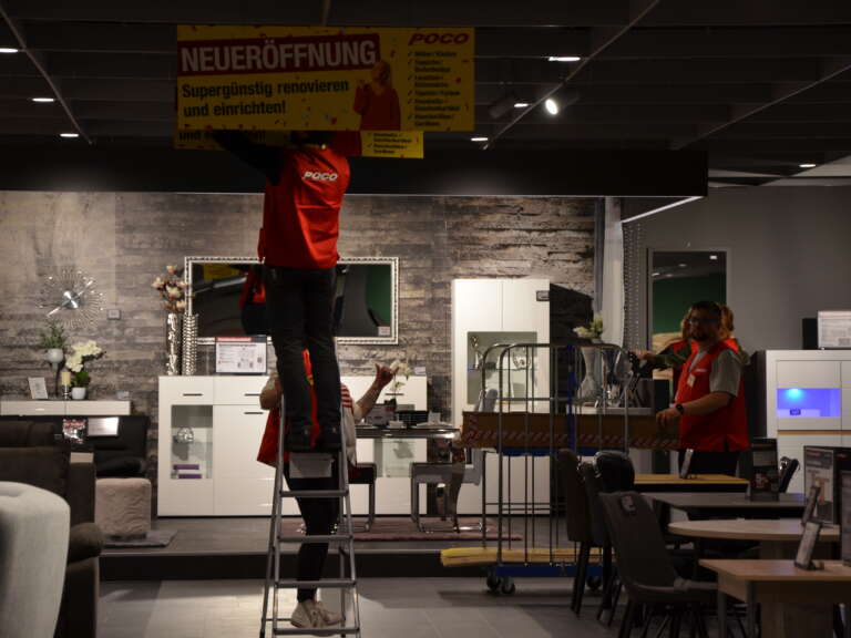 Große Neueröffnung der neuen PocoFiliale in Großwallstadt