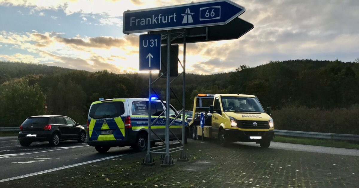 Wunderbar Unfall A66 Gelnhausen Heute Fotos