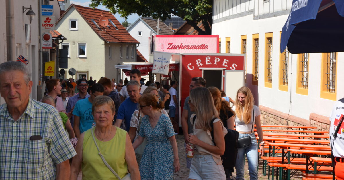Das große Finale des Großostheimer Bachgaufests