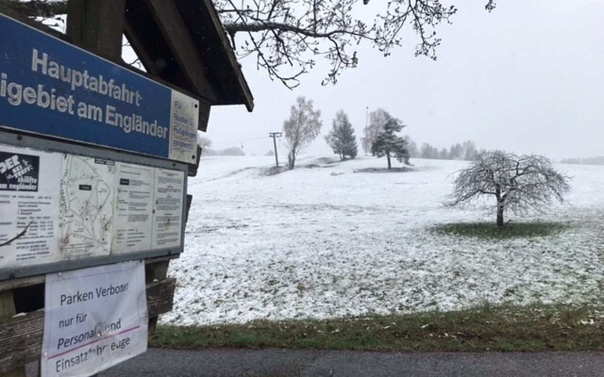 010422 Spessart Englaender Schnee 010422 Spessart Englaender Schnee