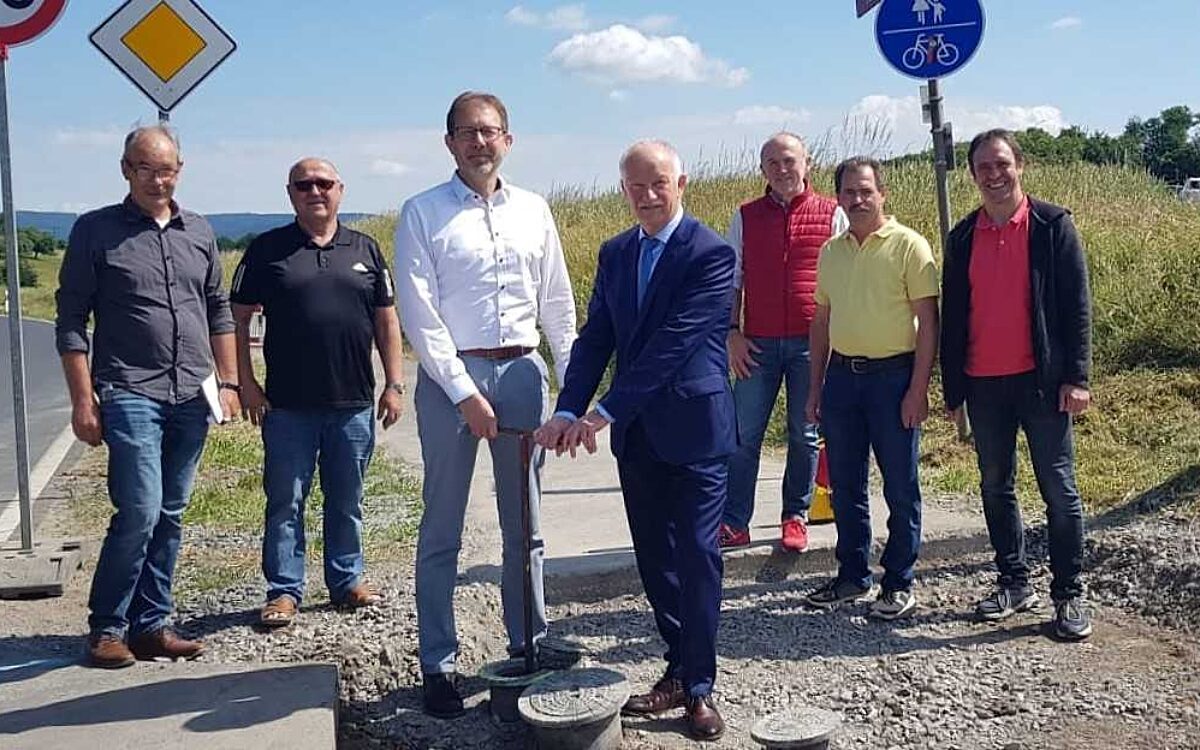 010622 Hoesbach Haibach Trinkwasserleitung 010622 Hoesbach Haibach Trinkwasserleitung