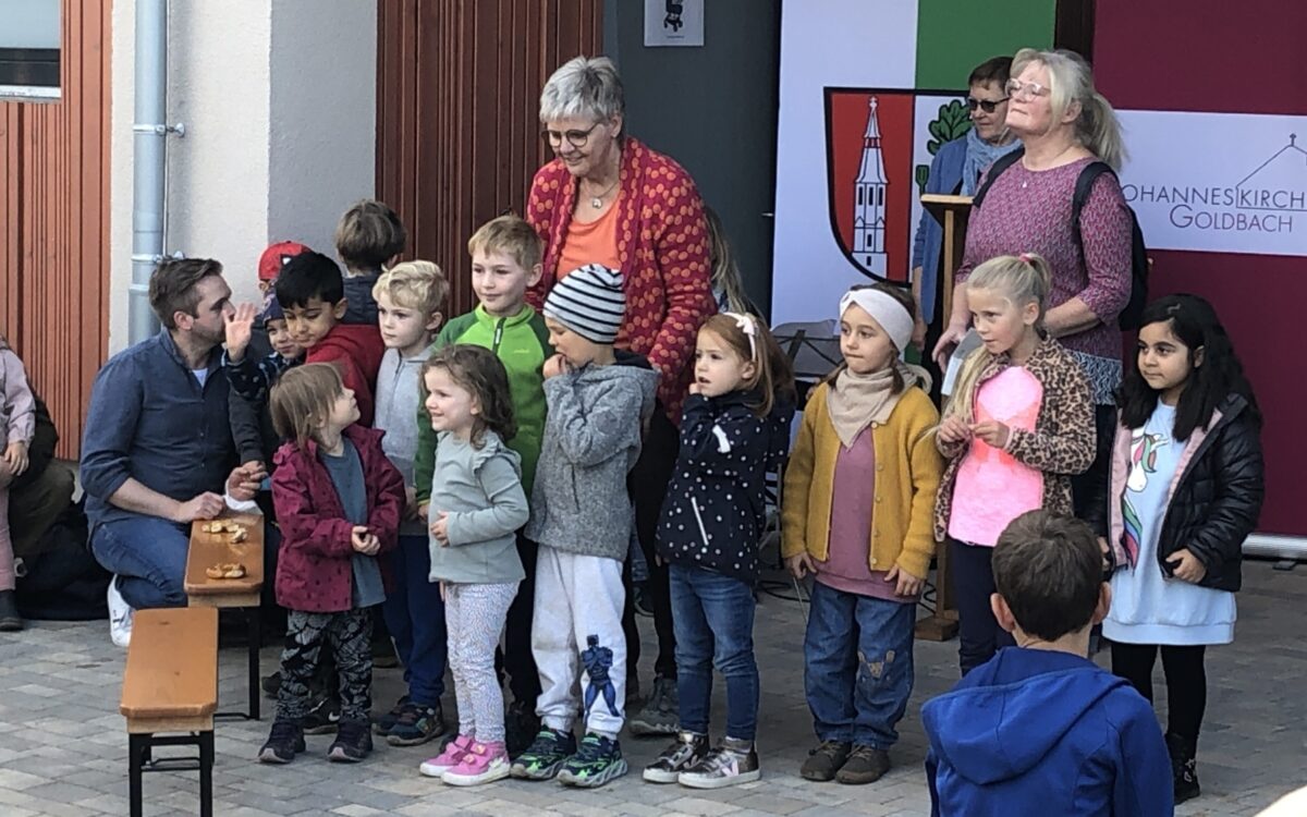 Einweihung der gemeinsamen Kinderkrippe von Goldbach und Hösbach