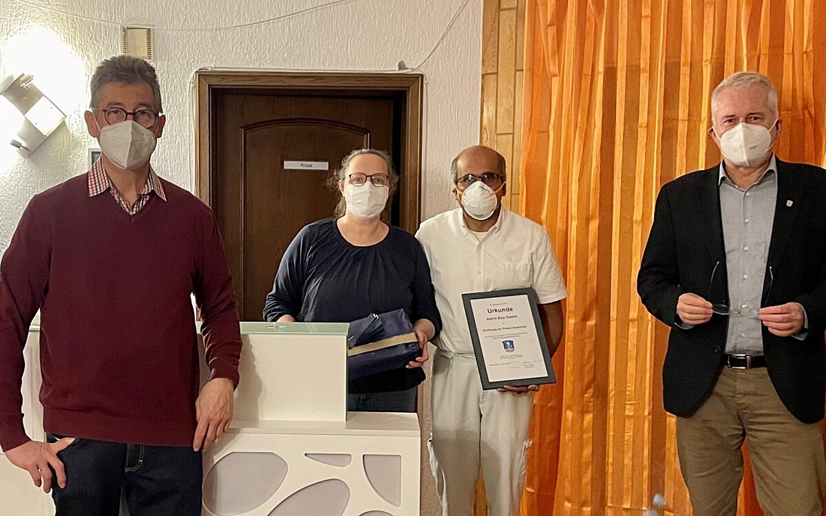 050122 Praxis Waechtersbach Neueroeffnung 050122 Praxis Waechtersbach Neueroeffnung