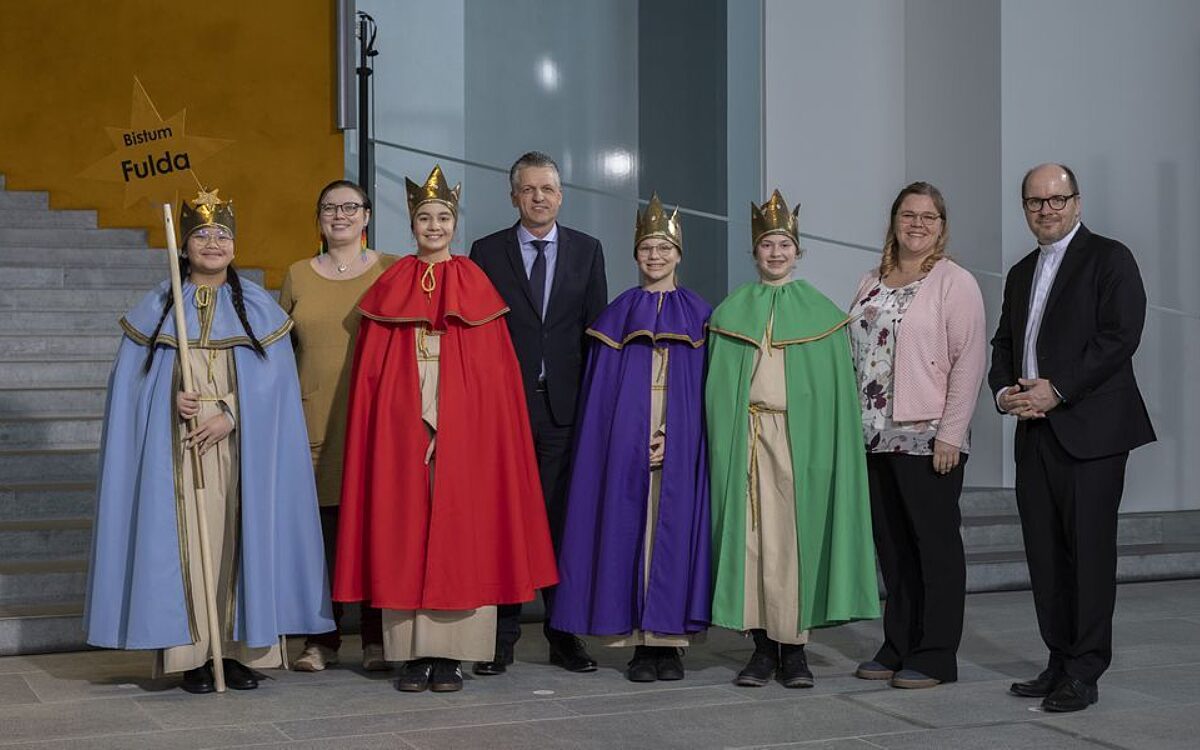 070126 Waechtersbach Sternsinger in Berlin