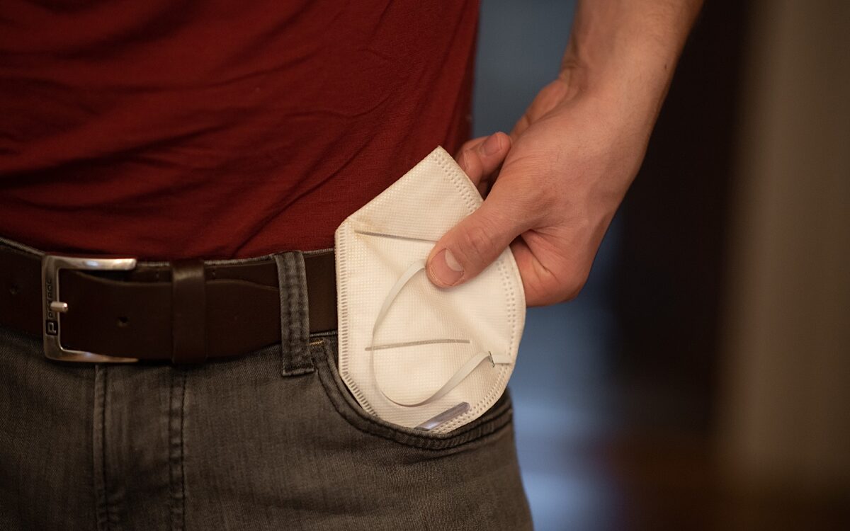 070222 Symbolbild Corona FFP2 Maske 070222 Symbolbild Corona FFP2 Maske