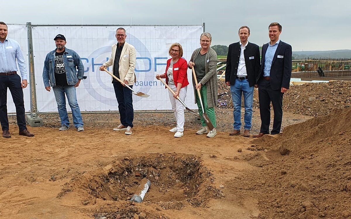 070722 Schoofs Grundsteinlegung Geiselbach 070722 Schoofs Grundsteinlegung Geiselbach