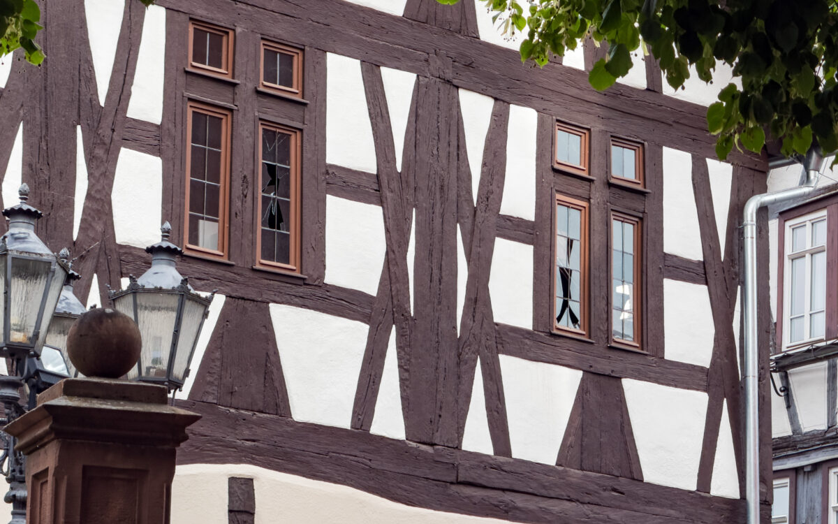 070726 Michelstadt Rathaus beschaedigt