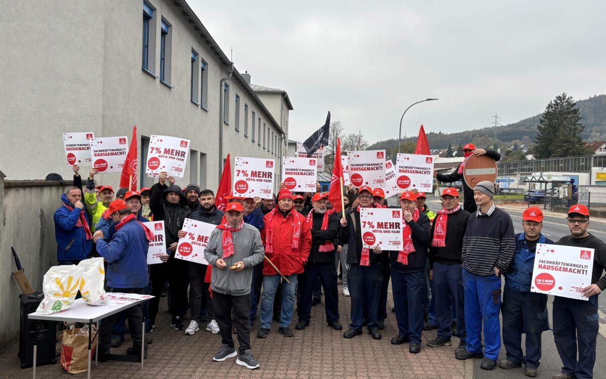 071124 OBB Laufach Streiks IG Metall 1 071124 OBB Laufach Streiks IG Metall 1