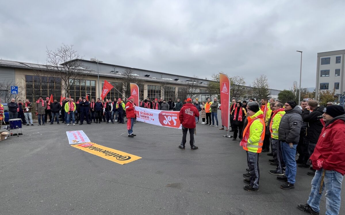 081124 ALZ Warnstreik IG Metall 081124 ALZ Warnstreik IG Metall