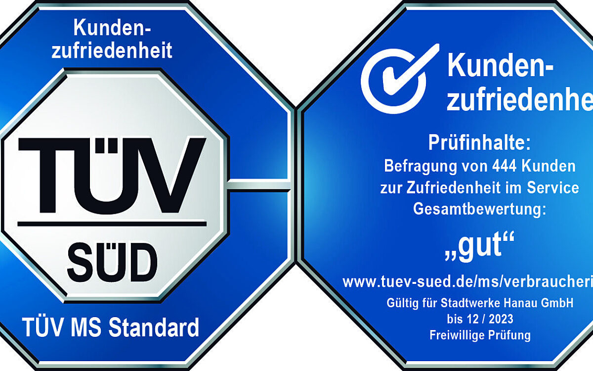 081221 Hanau Stadtwerke Zertifizierung 081221 Hanau Stadtwerke Zertifizierung