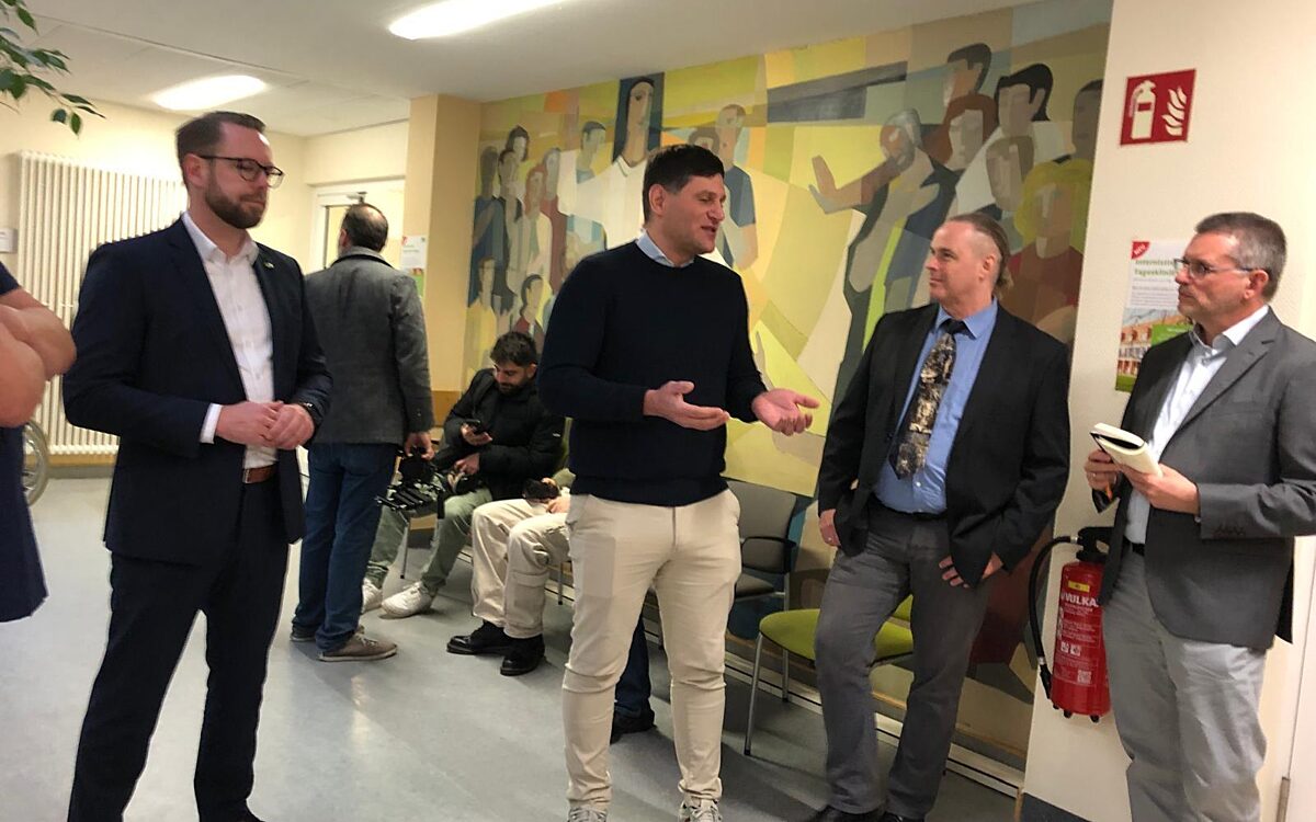 081224 Alzenau Klinikum Standortgespraech JG 081224 Alzenau Klinikum Standortgespraech JG